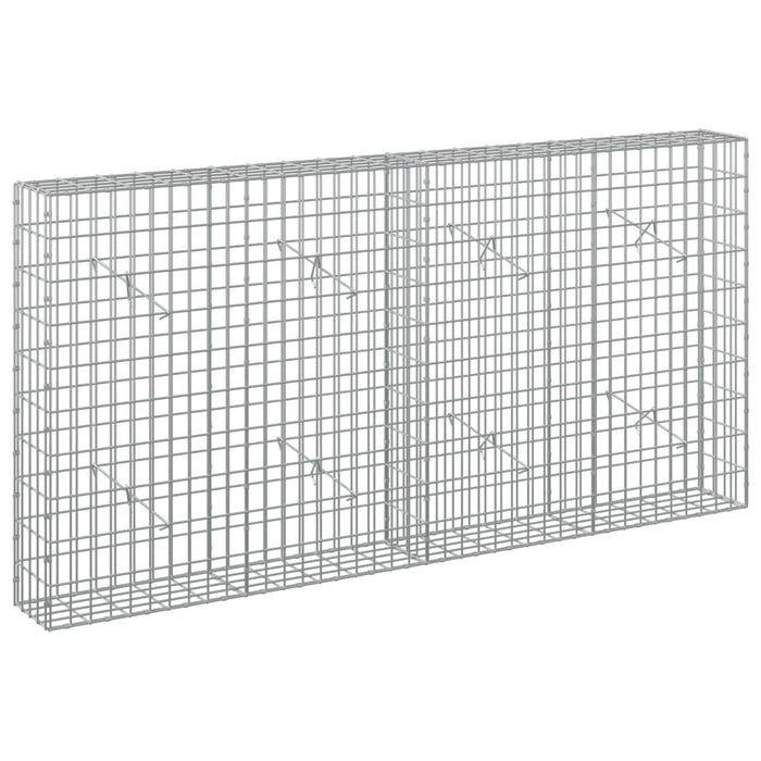 Gabion cu Sârmă de 3,5 mm și Plasă de 5x10 cm 200x20x100 cm WALTI