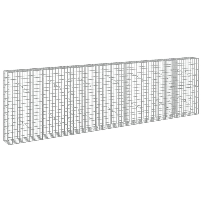 Gabion cu Sârmă de 3,5 mm și Plasă de 5x10 cm 350x20x100 cm WALTI