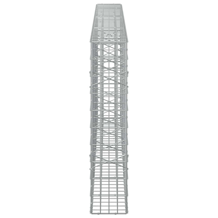 Gabion cu Sârmă de 3,5 mm și Plasă de 5x10 cm 350x20x100 cm WALTI
