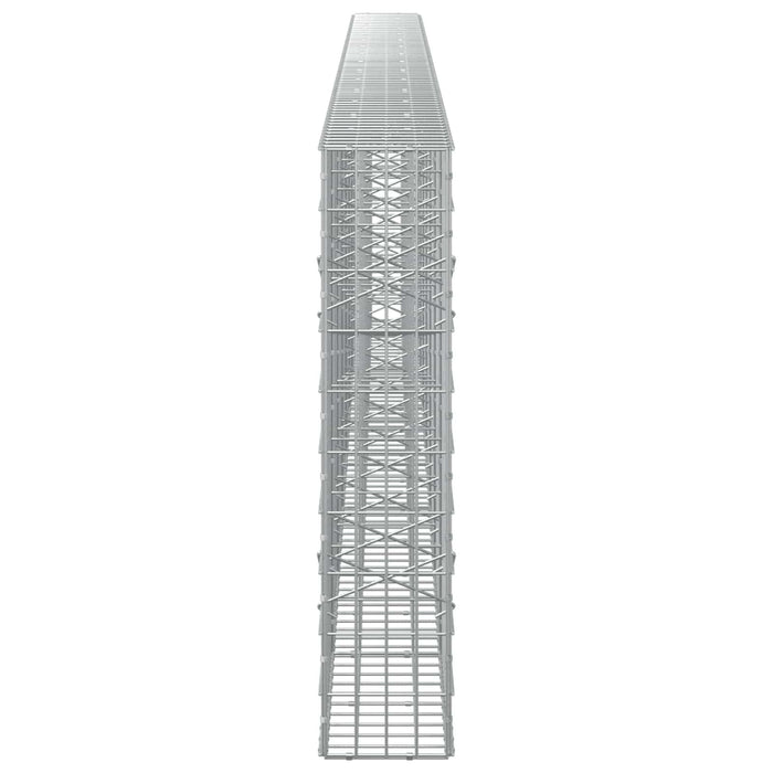 Gabion cu Sârmă de 3,5 mm și Plasă de 5x10 cm 750x20x100 cm WALTI