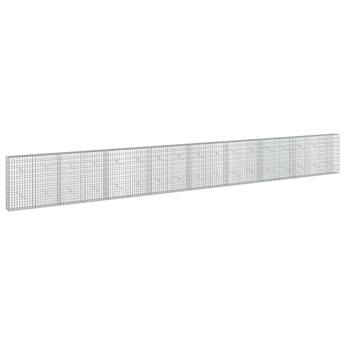 Gabion cu Sârmă de 3,5 mm și Plasă de 5x10 cm 850x20x100 cm WALTI