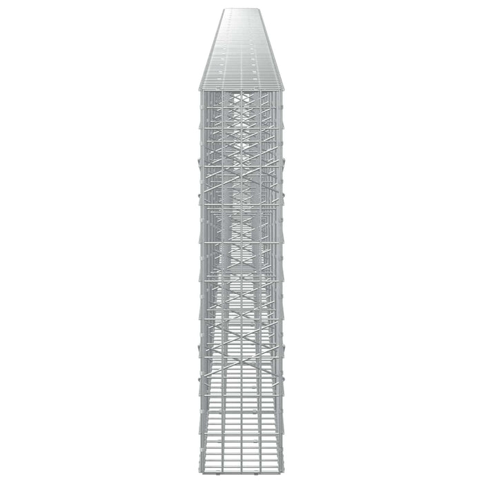 Gabion cu Sârmă de 3,5 mm și Plasă de 5x10 cm 1050x20x100 cm WALTI