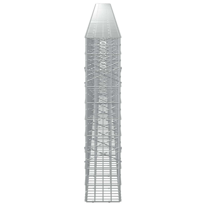 Gabion cu Sârmă de 3,5 mm și Plasă de 5x10 cm 1100x20x100 cm WALTI