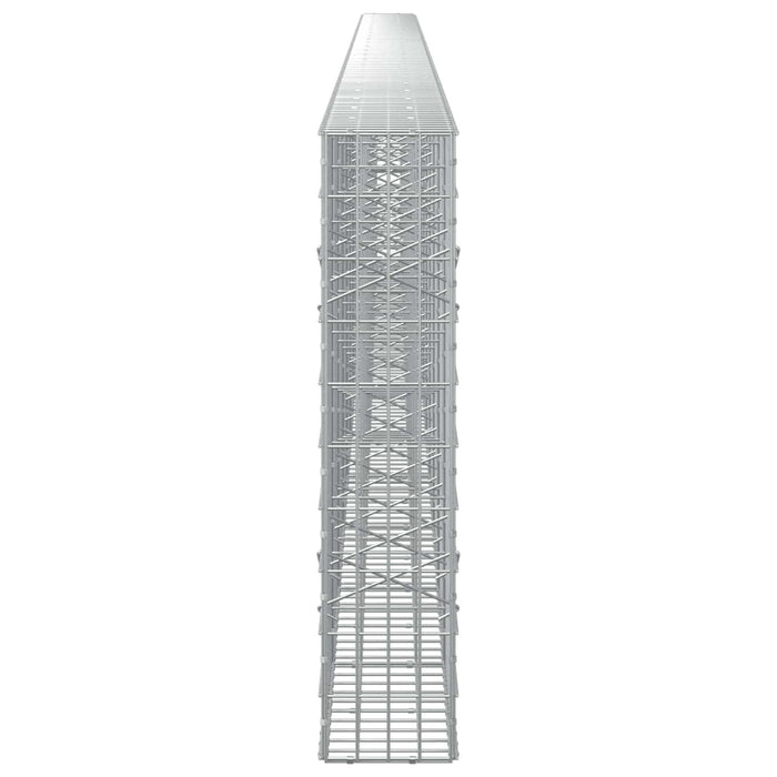 Gabion cu Sârmă de 3,5 mm și Plasă de 5x10 cm 1200x20x100 cm WALTI