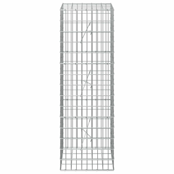 Gabion cu Sârmă de 3,5 mm și Plasă de 5x10 cm 50x20x150 cm WALTI