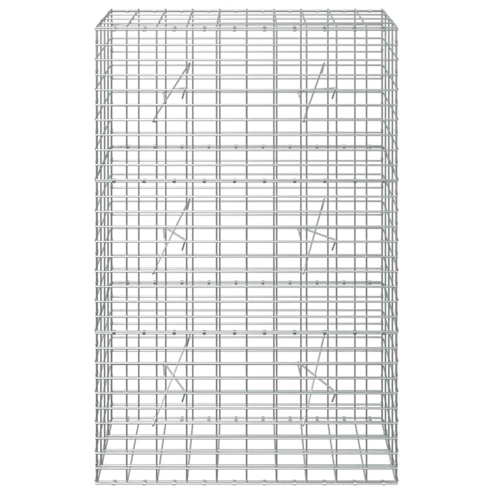 Gabion cu Sârmă de 3,5 mm și Plasă de 5x10 cm 100x20x150 cm WALTI