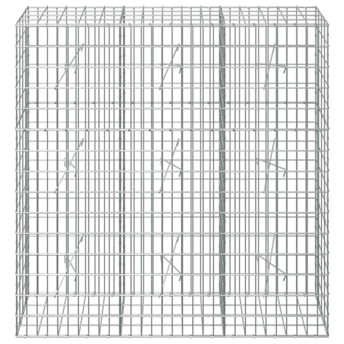 Gabion cu Sârmă de 3,5 mm și Plasă de 5x10 cm 150x20x150 cm WALTI