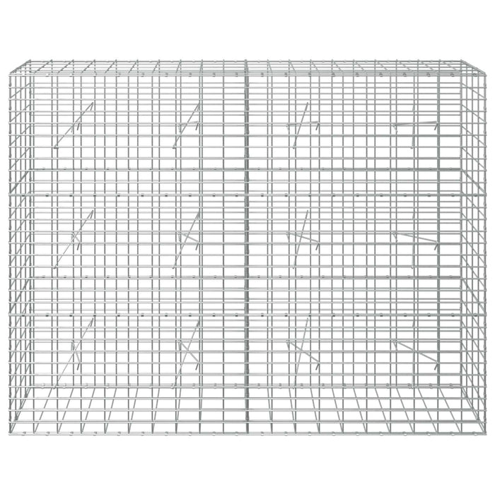Gabion cu Sârmă de 3,5 mm și Plasă de 5x10 cm 200x20x150 cm WALTI