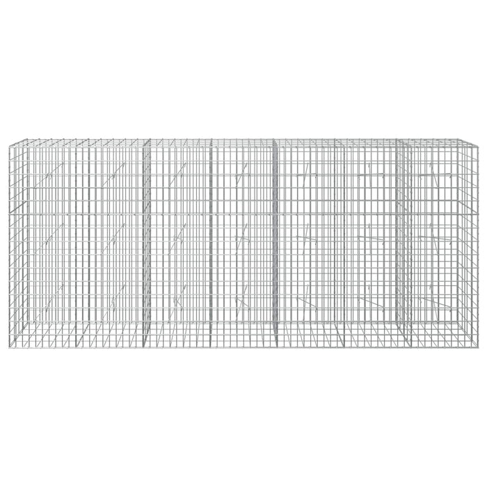 Gabion cu Sârmă de 3,5 mm și Plasă de 5x10 cm 350x20x150 cm WALTI