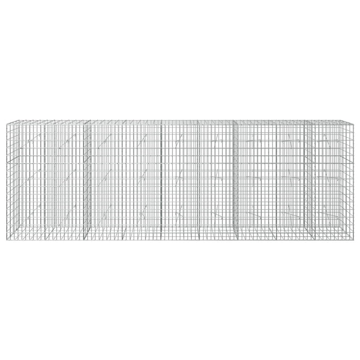 Gabion cu Sârmă de 3,5 mm și Plasă de 5x10 cm 450x20x150 cm WALTI