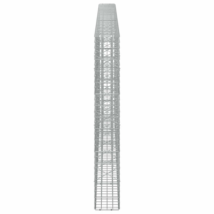 Gabion cu Sârmă de 3,5 mm și Plasă de 5x10 cm 500x20x150 cm WALTI