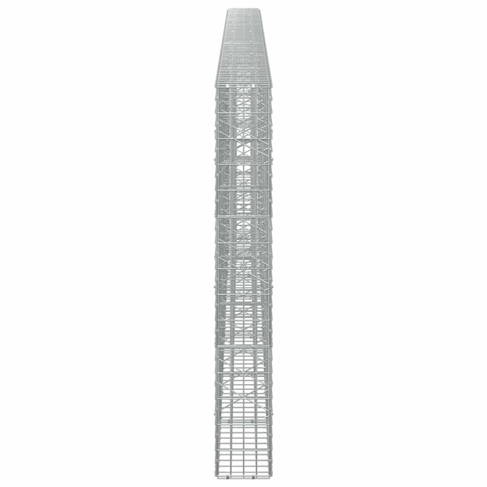 Gabion cu Sârmă de 3,5 mm și Plasă de 5x10 cm 700x20x150 cm WALTI