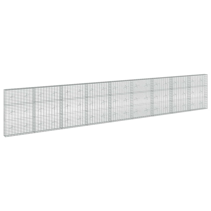 Gabion cu Sârmă de 3,5 mm și Plasă de 5x10 cm 900x20x150 cm WALTI