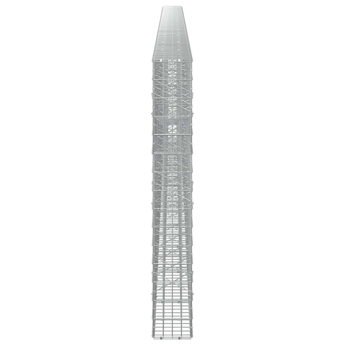 Gabion cu Sârmă de 3,5 mm și Plasă de 5x10 cm 1050x20x150 cm WALTI