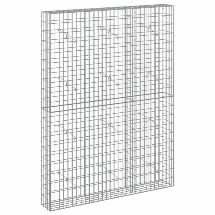 Gabion cu Sârmă de 3,5 mm și Plasă de 5x10 cm 150x20x200 cm WALTI