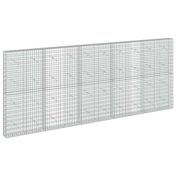 Gabion cu Sârmă de 3,5 mm și Plasă de 5x10 cm 500x20x200 cm WALTI
