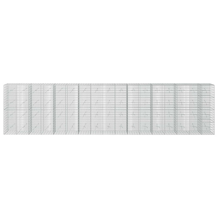 Gabion cu Sârmă de 3,5 mm și Plasă de 5x10 cm 850x20x200 cm WALTI