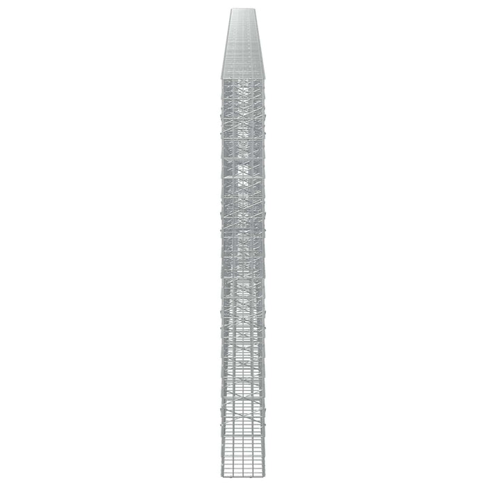 Gabion cu Sârmă de 3,5 mm și Plasă de 5x10 cm 1050x20x200 cm WALTI