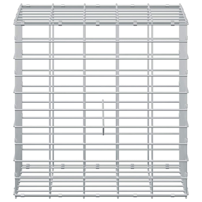 Gabion cu Sârmă de 3,5 mm și Plasă de 5x10 cm 50x30x50 cm WALTI