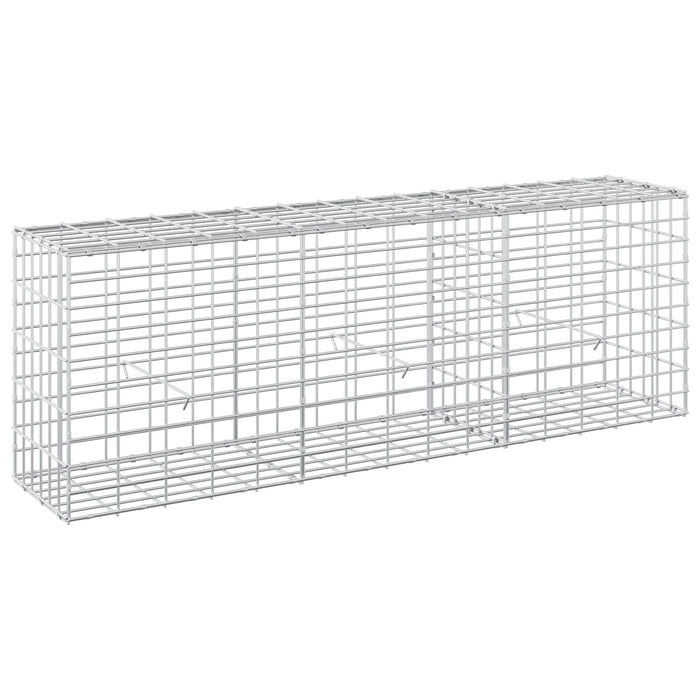 Gabion cu Sârmă de 3,5 mm și Plasă de 5x10 cm 150x30x50 cm WALTI