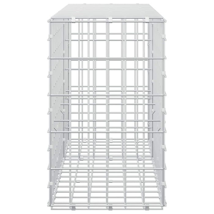 Gabion cu Sârmă de 3,5 mm și Plasă de 5x10 cm 150x30x50 cm WALTI