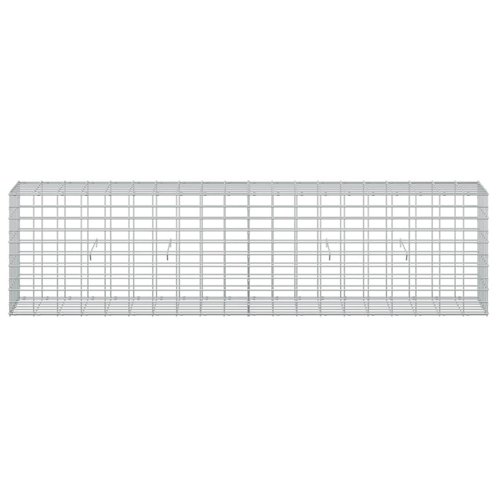 Gabion cu Sârmă de 3,5 mm și Plasă de 5x10 cm 200x30x50 cm WALTI