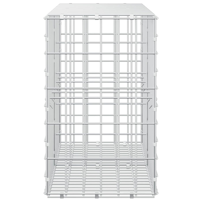 Gabion cu Sârmă de 3,5 mm și Plasă de 5x10 cm 200x30x50 cm WALTI