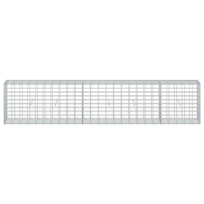 Gabion cu Sârmă de 3,5 mm și Plasă de 5x10 cm 250x30x50 cm WALTI