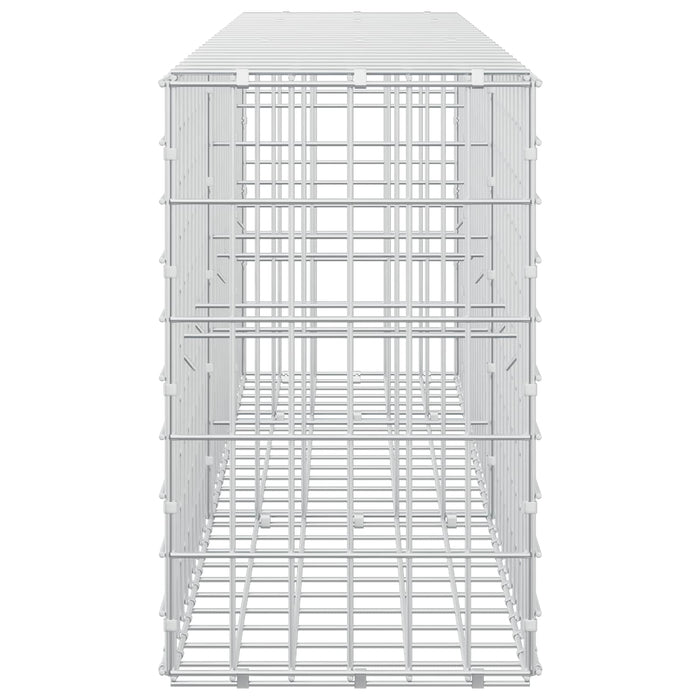 Gabion cu Sârmă de 3,5 mm și Plasă de 5x10 cm 250x30x50 cm WALTI