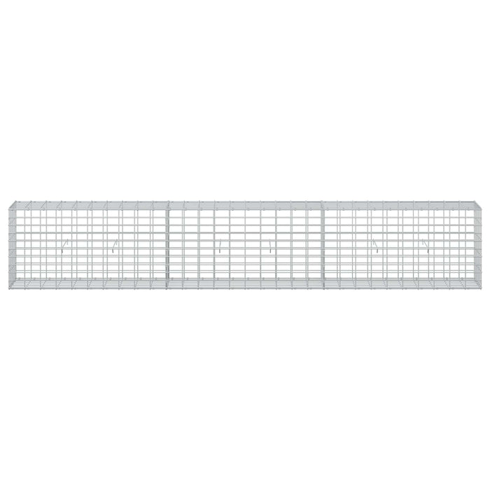 Gabion cu Sârmă de 3,5 mm și Plasă de 5x10 cm 300x30x50 cm WALTI