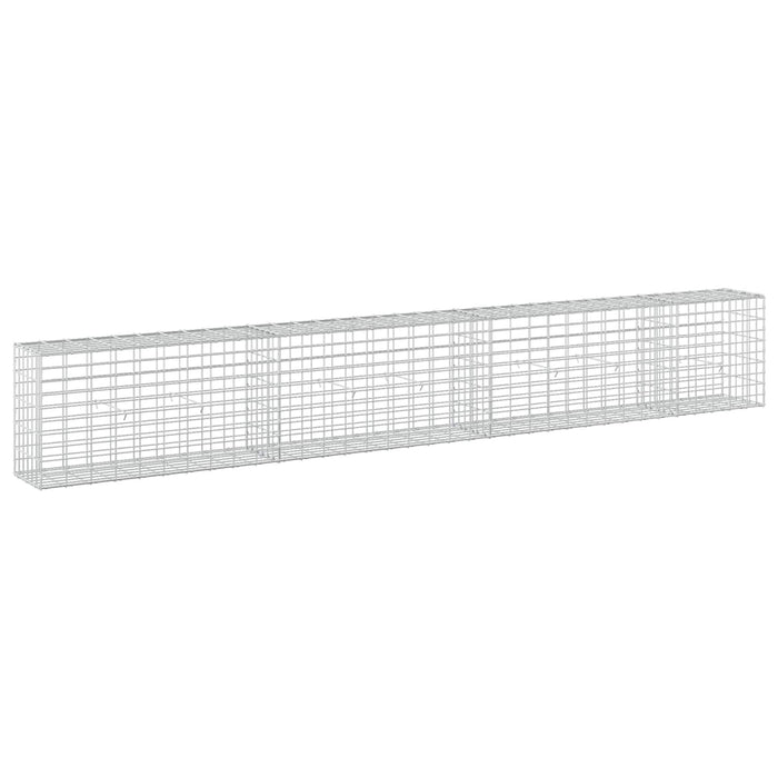 Gabion cu Sârmă de 3,5 mm și Plasă de 5x10 cm 350x30x50 cm WALTI