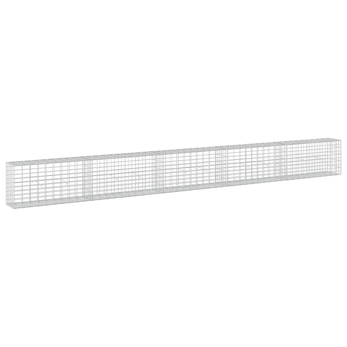 Gabion cu Sârmă de 3,5 mm și Plasă de 5x10 cm 500x30x50 cm WALTI