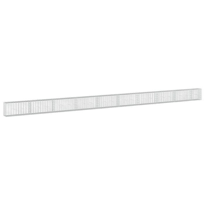 Gabion cu Sârmă de 3,5 mm și Plasă de 5x10 cm 950x30x50 cm WALTI