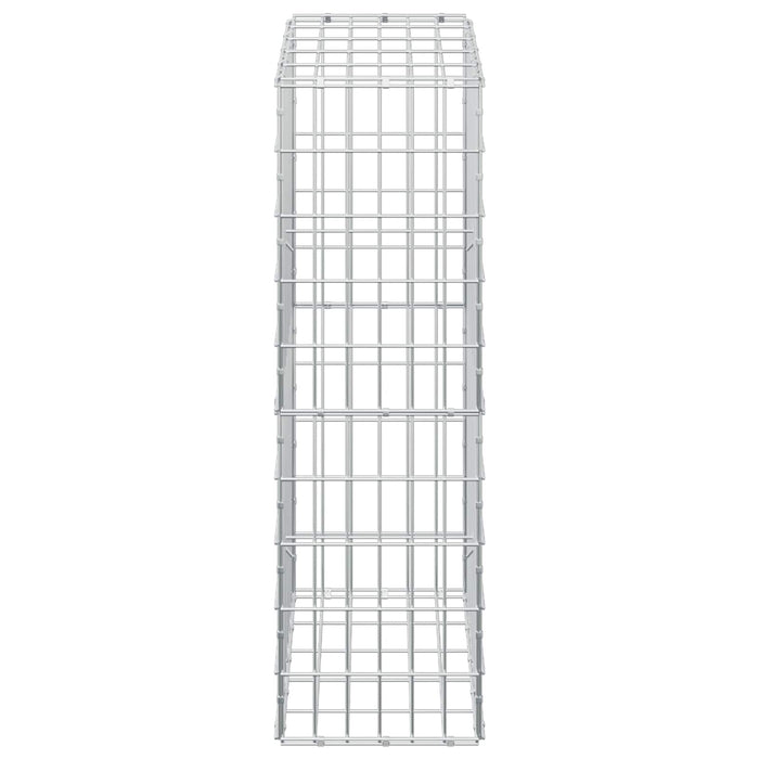 Gabion cu Sârmă de 3,5 mm și Plasă de 5x10 cm 50x30x100 cm WALTI