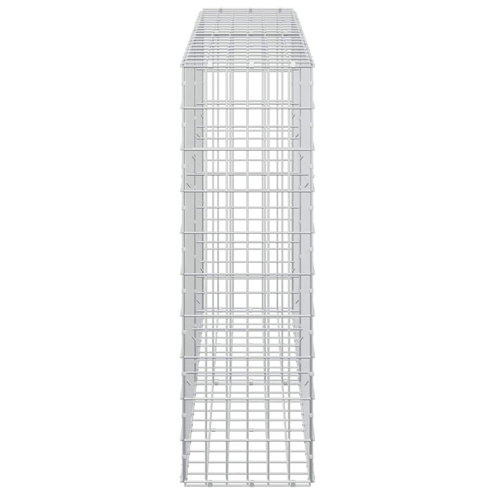 Gabion cu Sârmă de 3,5 mm și Plasă de 5x10 cm 200x30x100 cm WALTI