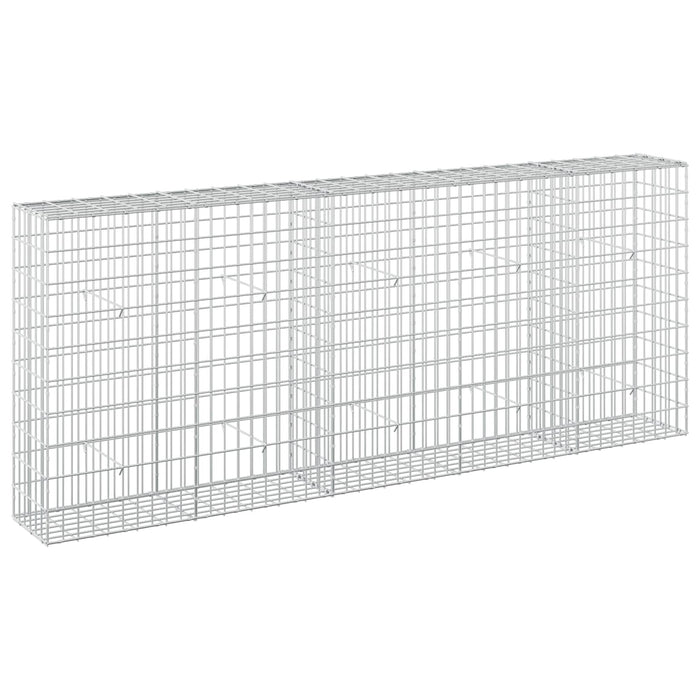Gabion cu Sârmă de 3,5 mm și Plasă de 5x10 cm 250x30x100 cm WALTI