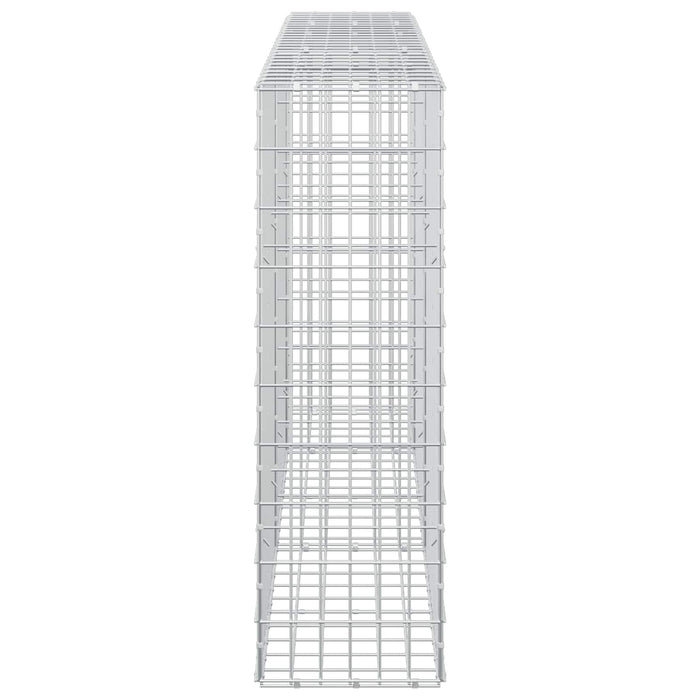 Gabion cu Sârmă de 3,5 mm și Plasă de 5x10 cm 250x30x100 cm WALTI