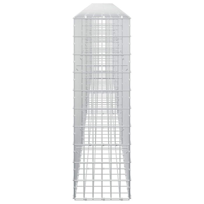 Gabion cu Sârmă de 3,5 mm și Plasă de 5x10 cm 450x30x100 cm WALTI
