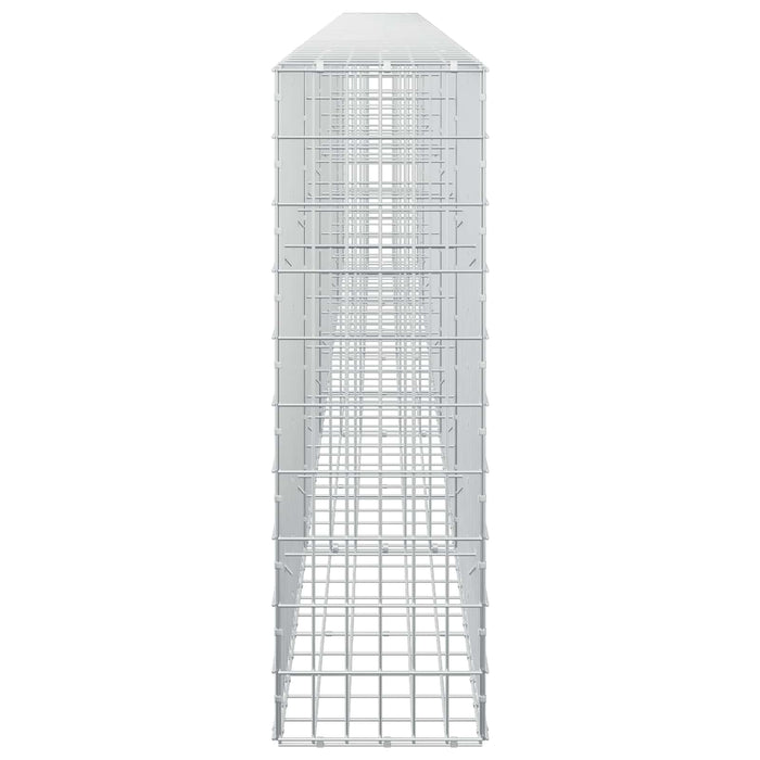 Gabion cu Sârmă de 3,5 mm și Plasă de 5x10 cm 500x30x100 cm WALTI