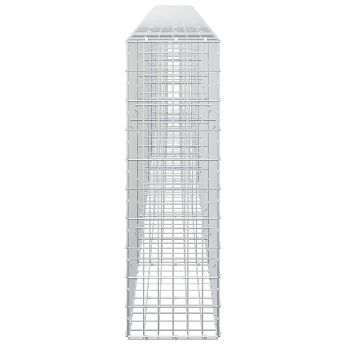 Gabion cu Sârmă de 3,5 mm și Plasă de 5x10 cm 550x30x100 cm WALTI