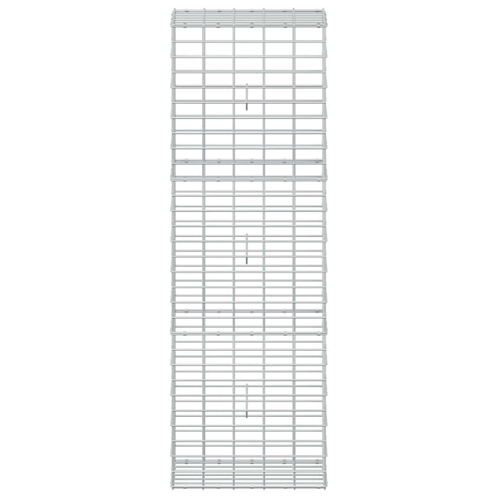 Gabion cu Sârmă de 3,5 mm și Plasă de 5x10 cm 50x30x150 cm WALTI