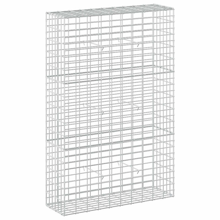 Gabion cu Sârmă de 3,5 mm și Plasă de 5x10 cm 100x30x150 cm WALTI