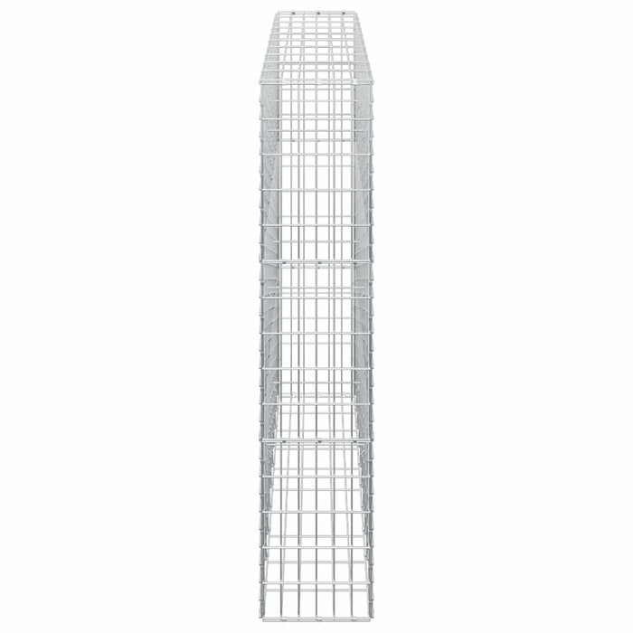 Gabion cu Sârmă de 3,5 mm și Plasă de 5x10 cm 100x30x150 cm WALTI