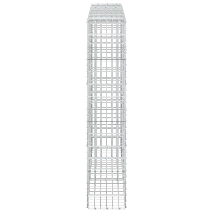 Gabion cu Sârmă de 3,5 mm și Plasă de 5x10 cm 250x30x150 cm - WALTI WALTI