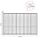 Gabion cu Sârmă de 3,5 mm și Plasă de 5x10 cm 250x30x150 cm - WALTI WALTI