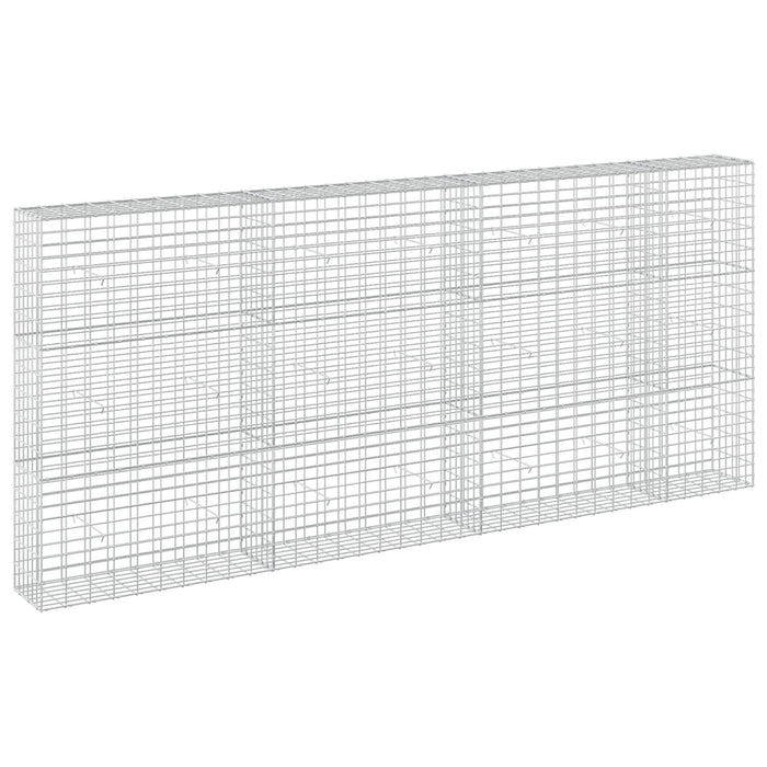 Gabion cu Sârmă de 3,5 mm și Plasă de 5x10 cm 350x30x150 cm WALTI