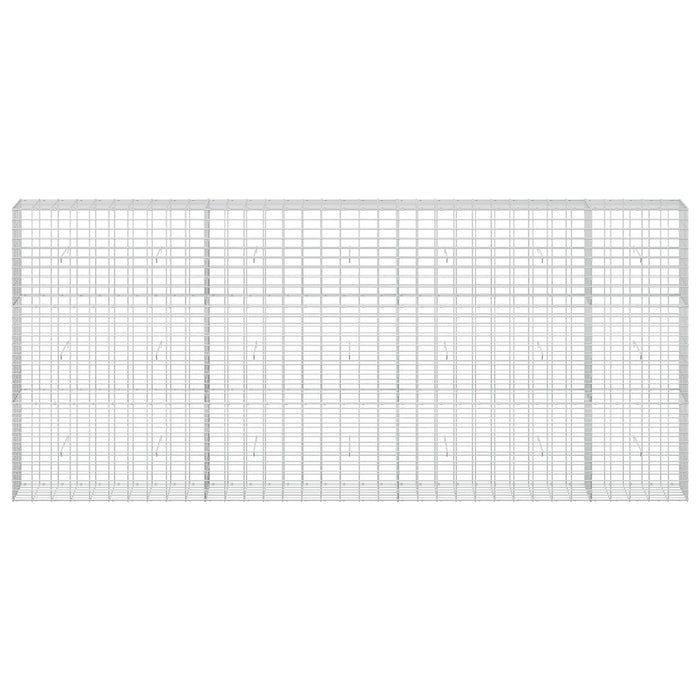Gabion cu Sârmă de 3,5 mm și Plasă de 5x10 cm 350x30x150 cm WALTI
