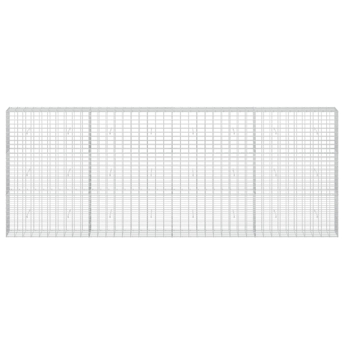 Gabion cu Sârmă de 3,5 mm și Plasă de 5x10 cm 400x30x150 cm WALTI