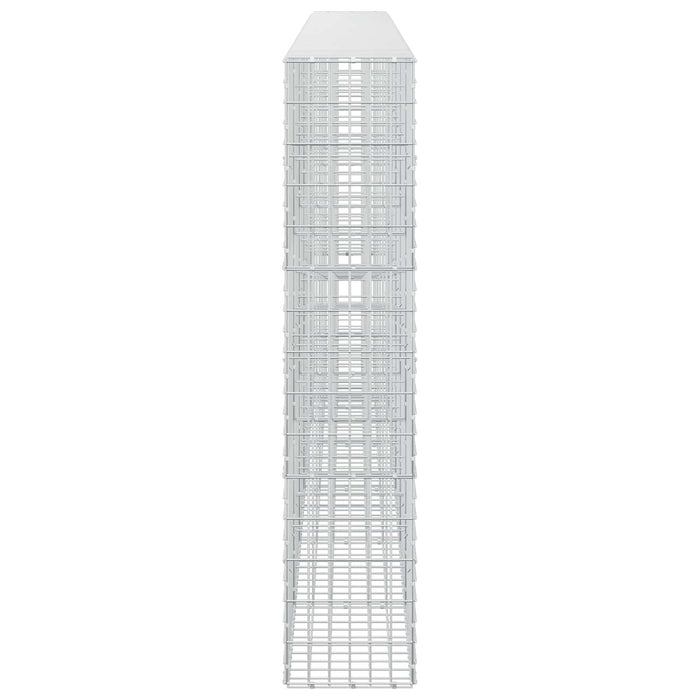 Gabion cu Sârmă de 3,5 mm și Plasă de 5x10 cm 600x30x150 cm WALTI