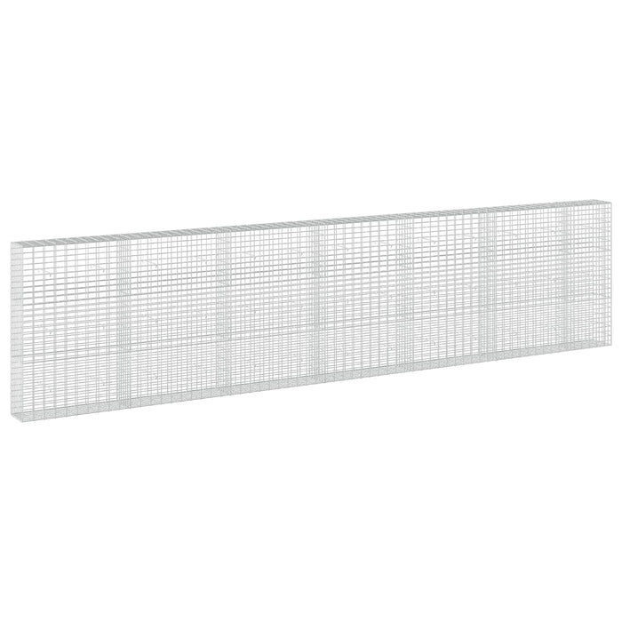 Gabion cu Sârmă de 3,5 mm și Plasă de 5x10 cm 650x30x150 cm WALTI